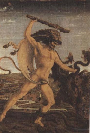 Sandro Botticelli ANtonio del Pollaiolo Hercules and the Hydra oil painting picture